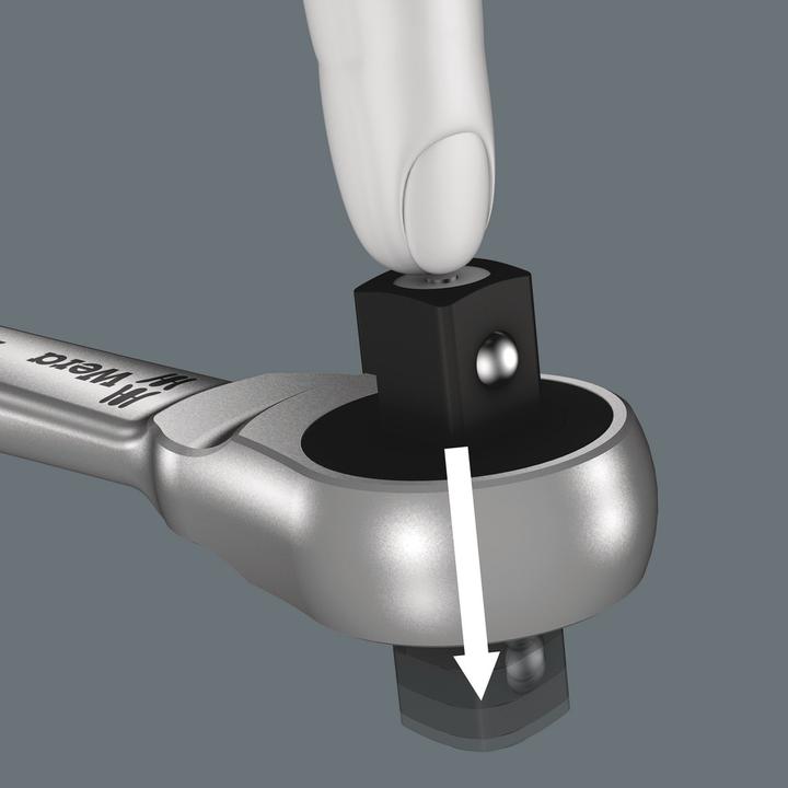 Produktbild Wera 8100 SC 10 Zyklop Metal-Knarrensatz