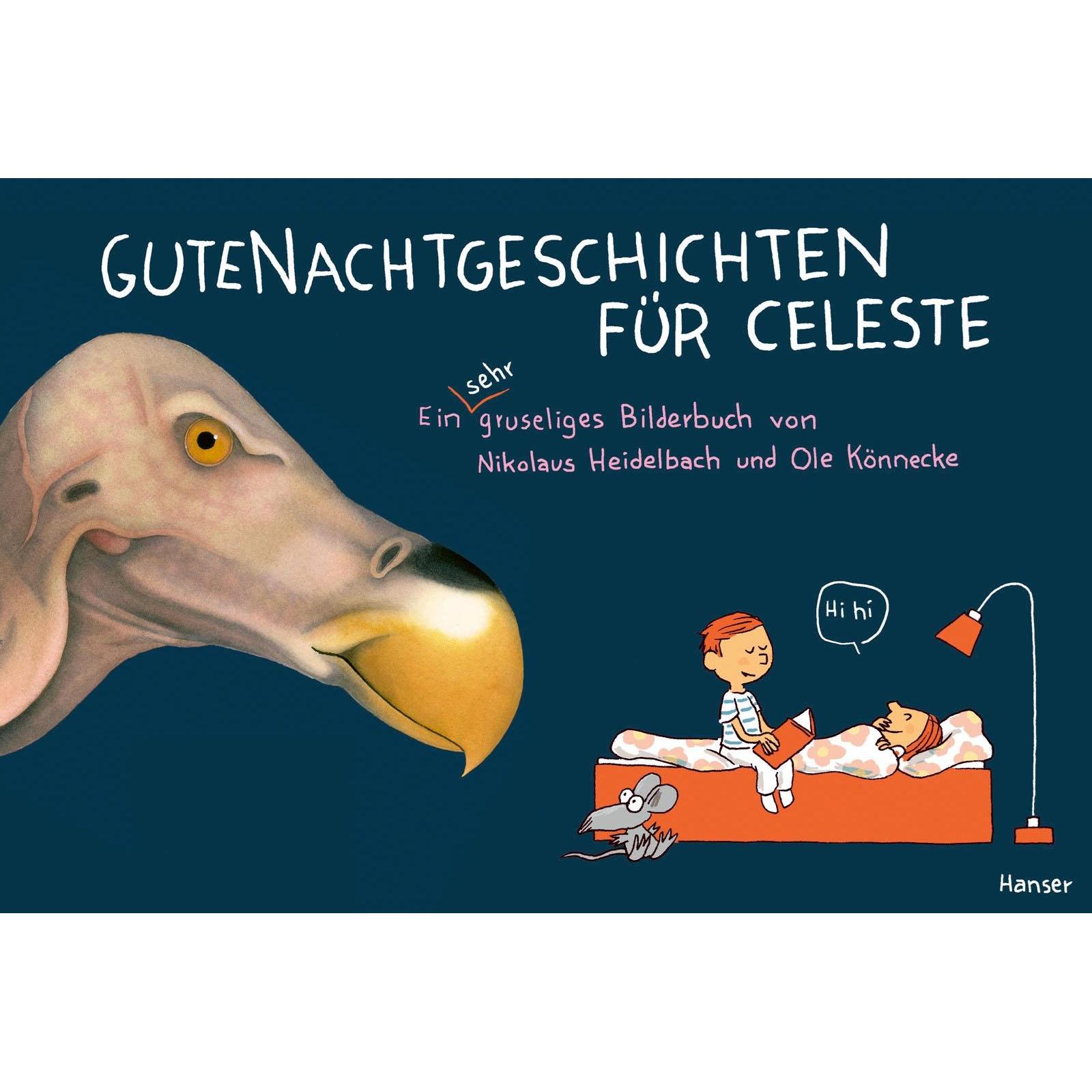 Gutenachtgeschichten für Celeste, Kinderbücher von Ole Könnecke, Nikolaus Heidelbach