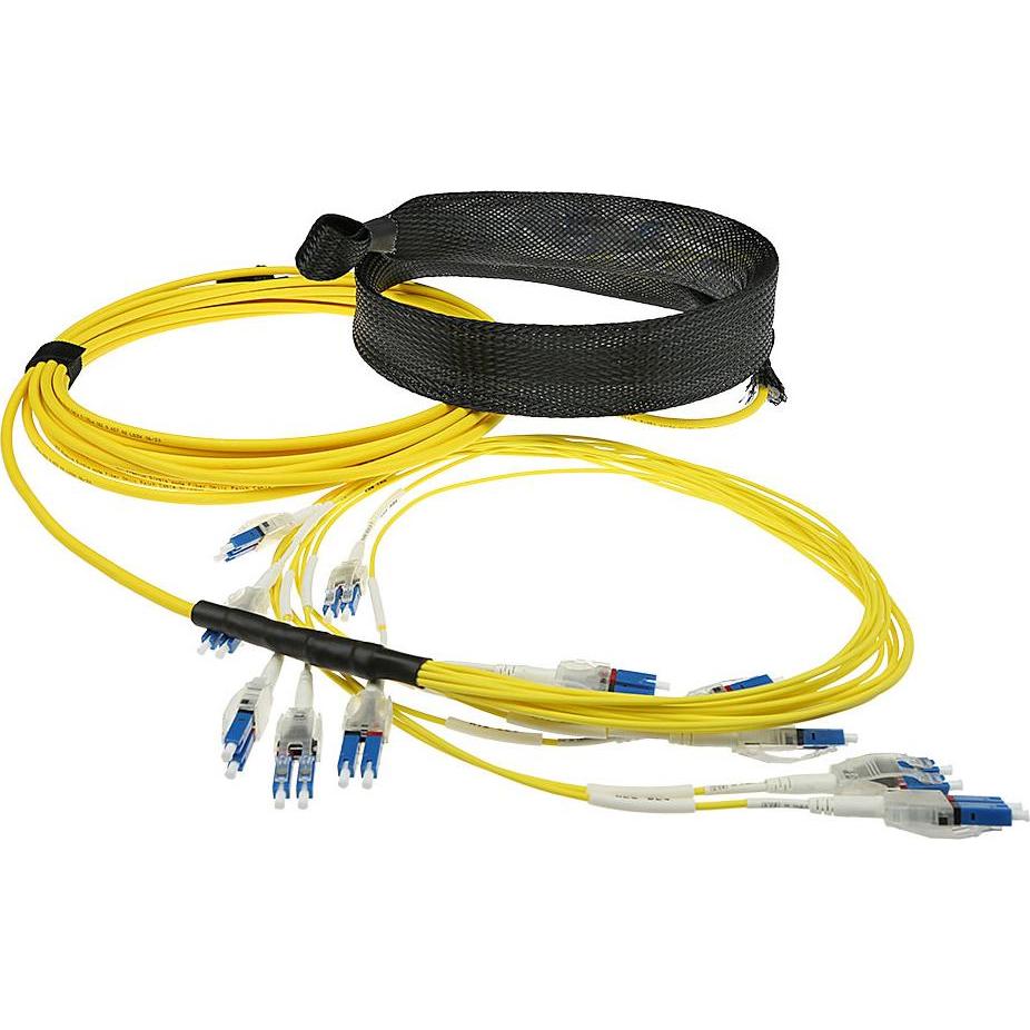 Thumbnail - ACT 40 meter Singlemode 9/125 OS2 Preterm fiber cable 24F LC Polarity Twist (CAT6, 40 m), Netzwerkkabel