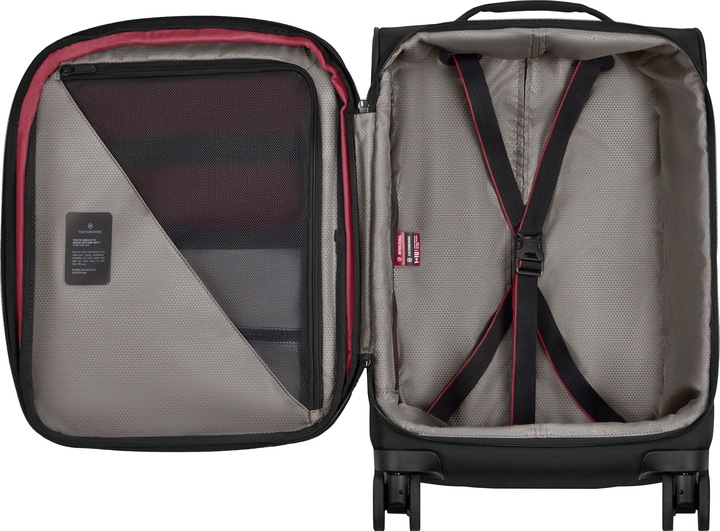 Actual product image Victorinox Crosslight, Frequent Flyer Softside Carry-On, Black (39 l)