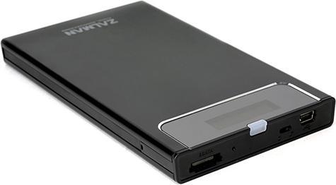 Produktbild Zalman ZM-VE200, USB 2.0, eSATA, schwarz (2.5")