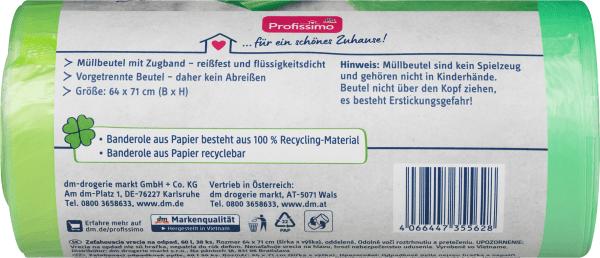 Produktbild dm Profissimo Müllbeutel (30x, 60 l)