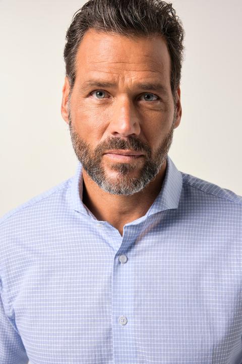 Immagine prodotto JP1880 JP 1880 Business-Karohemd, Langarm, EasyCare, Hai-Kragen, Modern Fit (XL)