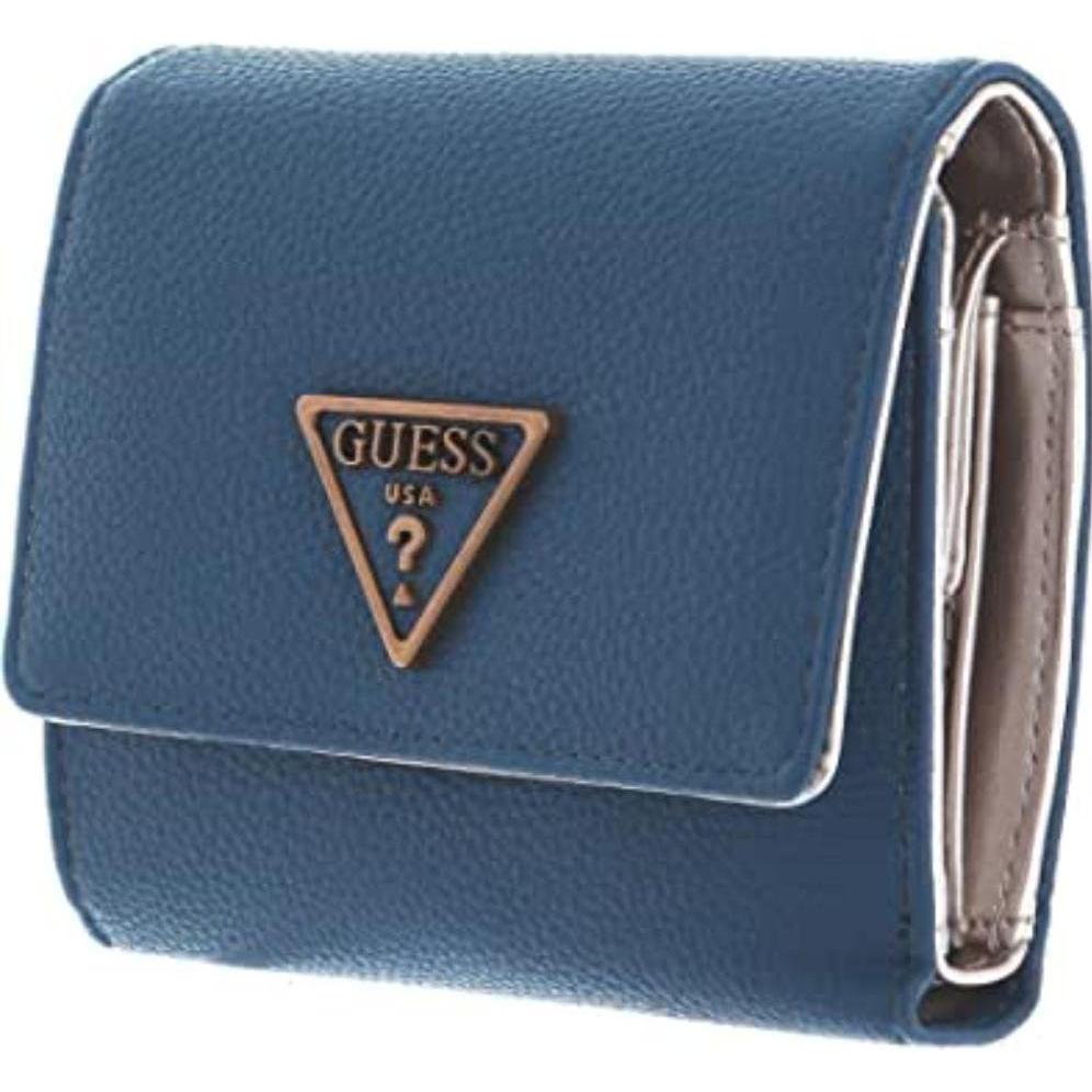 Guess, Uomini, Portafoglio, Destiny, Textile Wallet, Small Trifold, SWVB78 78430, Royal Blue, Fo, Blu