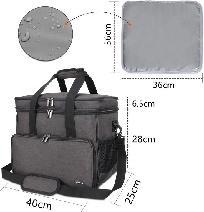 Immagine prodotto Teamoy Borsa da viaggio per attrezzature per cani (Cane)