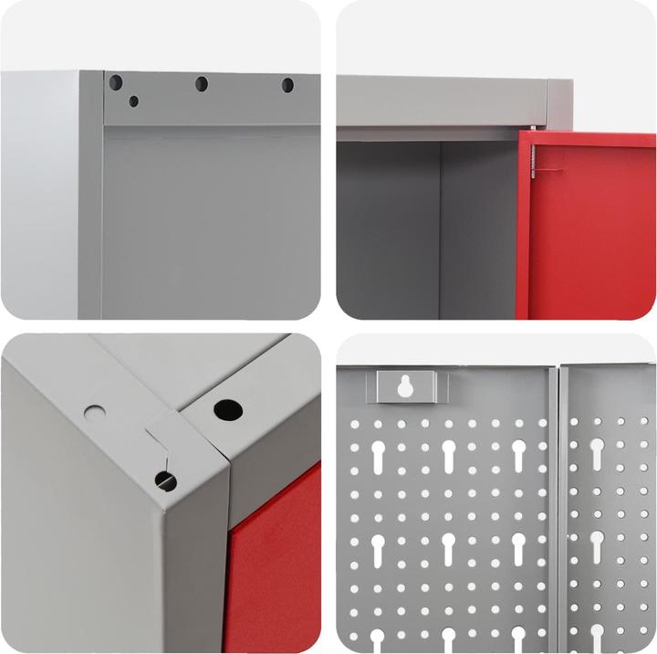 Produktbild vidaXL Werkstattschrank (55 cm, 200 cm)