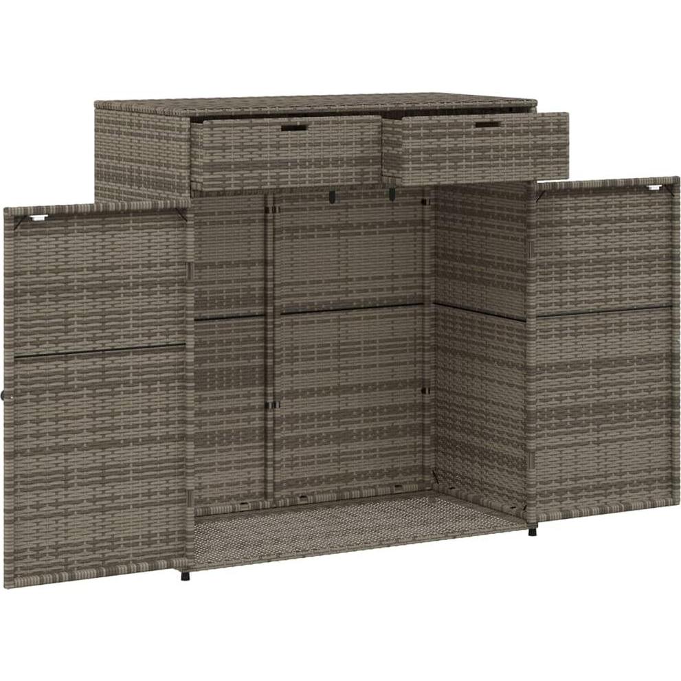 VidaXL, Gartenhaus + Gartenschrank, Jericho