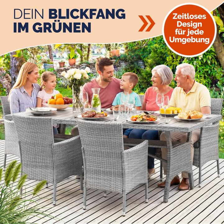 Produktbild Casaria Polyrattan Gartenstühle