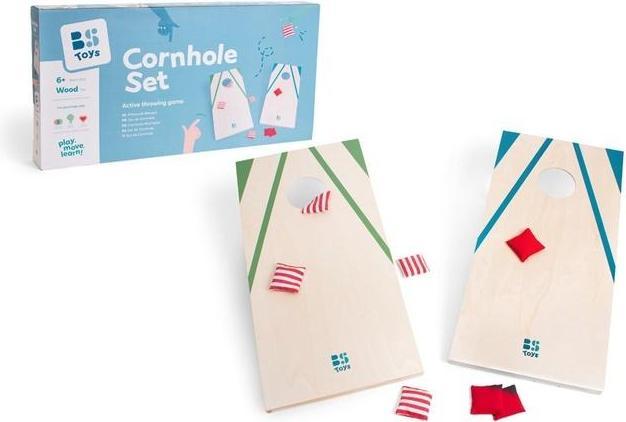 Actual product image BS Toys - Pittenzak Werpen - Cornhole set - FSC Hout - geschikt vanaf 6 jaar (GA516)