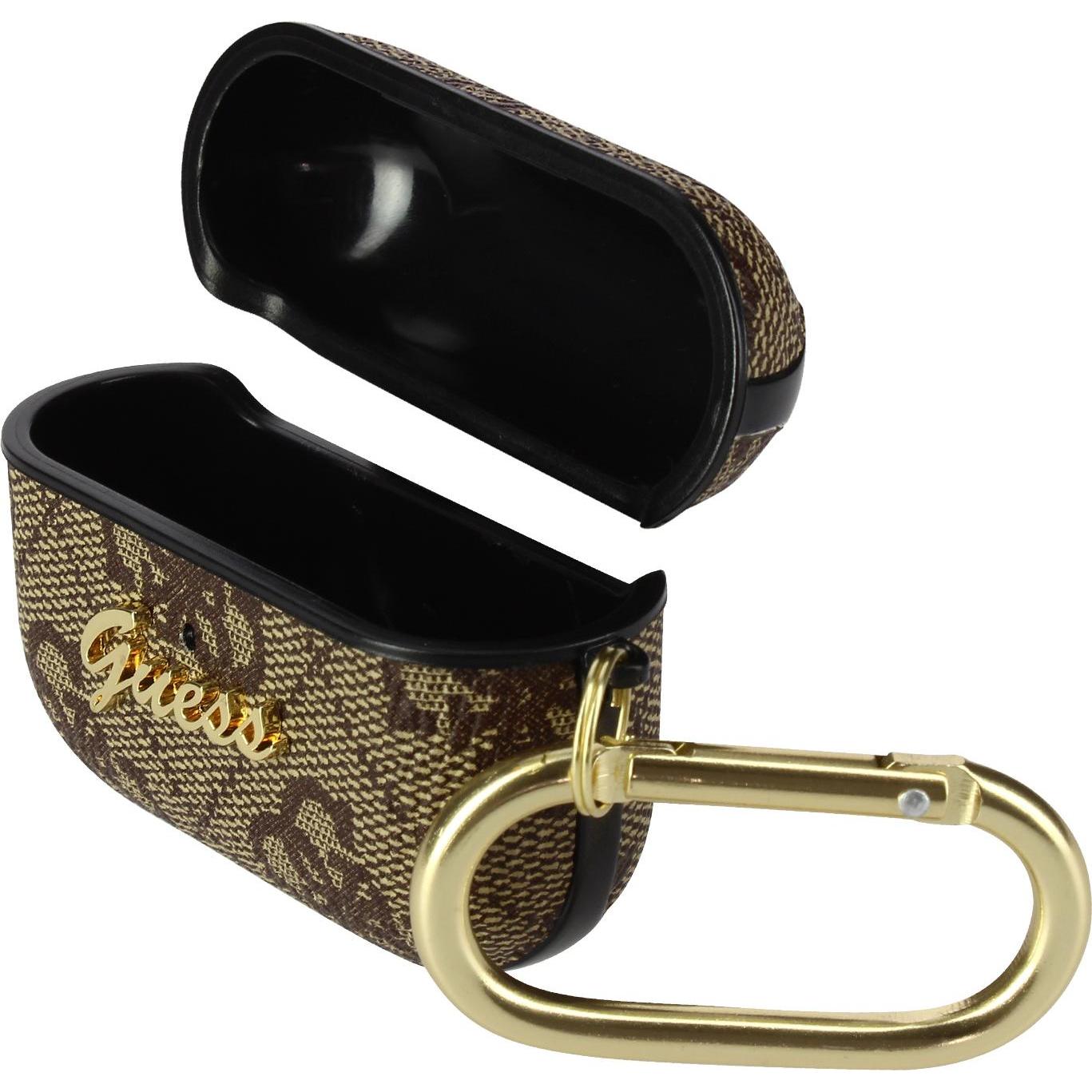 Thumbnail - Guess Cover 4G Script (Kopfhörer Hülle), Kopfhörertasche + Schutzhülle, Braun