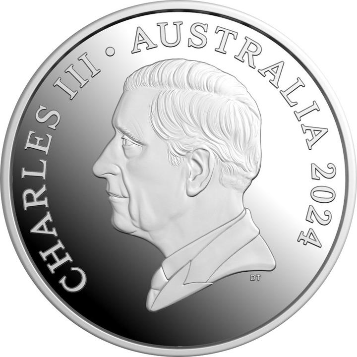 Actual product image Royal Australian Mint Silber Känguru - Desert Life 1 oz PP - RAM 2024 (999, 2024)