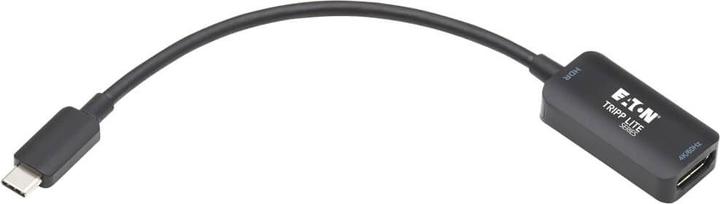 Produktbild Eaton USB-C to HDMI Active Adapter Cable M/F 4K 60 HDR 4:4:4 DP 1.4 Alt Mode HDCP 2.2 Blac (USB Typ-C, 15.20 cm)