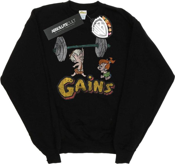 The Flintstones Bam Bam Gains Distressed Sweatshirt Jungen (152, 158)