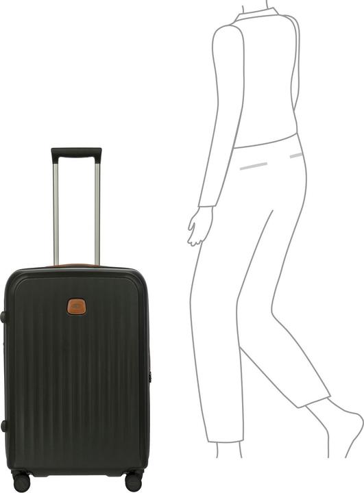 Immagine prodotto Brics Taormina 4 Rollen Trolley M 69 cm mit Dehnfalte (89 l)