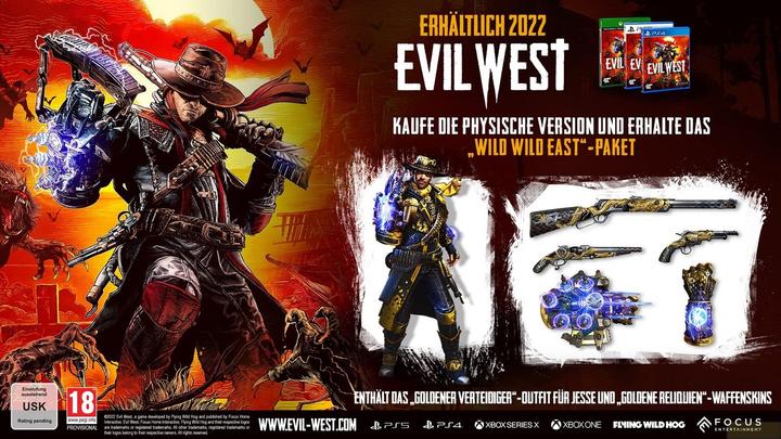 Actual product image Focus Home Interactive Evil West (PS5 Upgrade available) (PS4, DE)