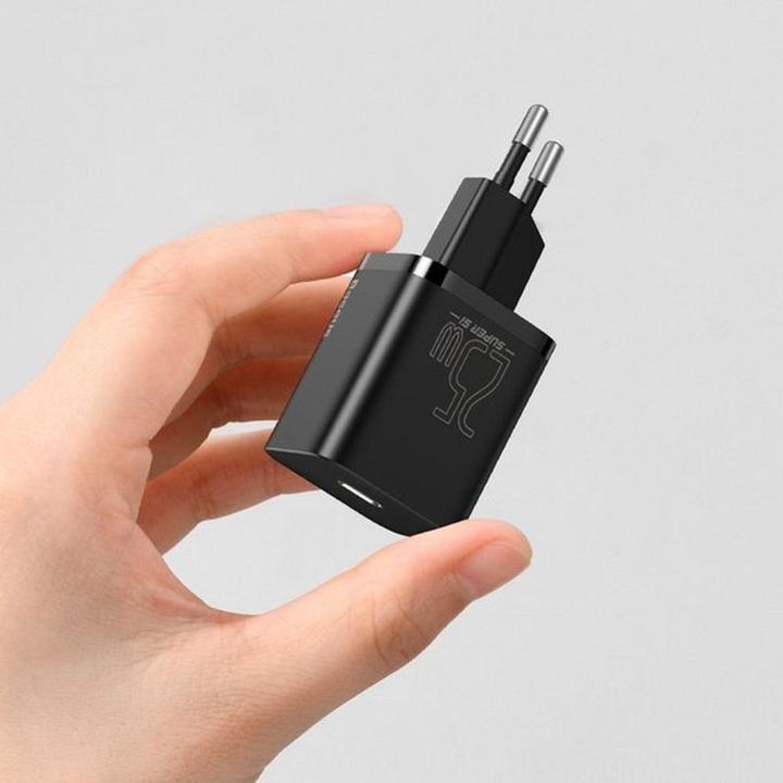 Actual product image Baseus Super Si Set Quick Charger (25 W)