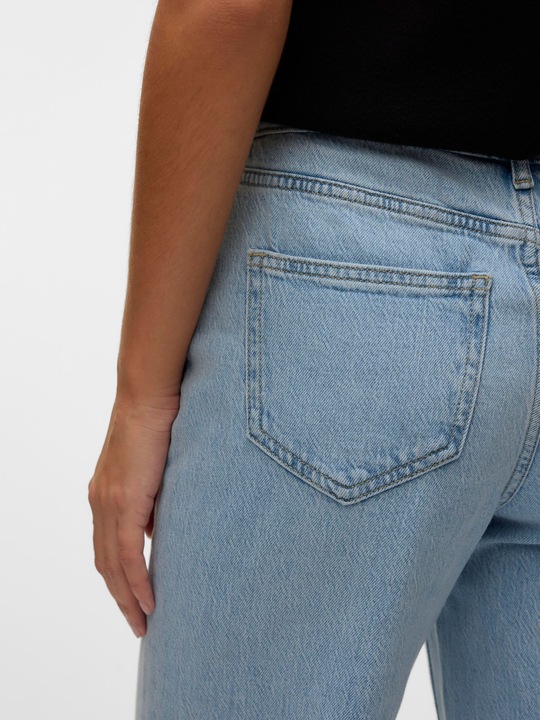 Actual product image Vero Moda VMMELISA Mid Rise Weiter Beinschnitt Jeans Weit geschnitten (W27/L32)