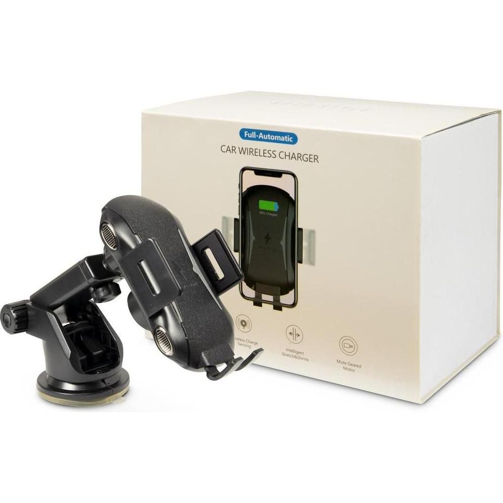 Intertech Inter-Tech MTH-100 Aktive Halterung Handy/Smartphone Schwarz, Smartphone Halterung, Schwarz