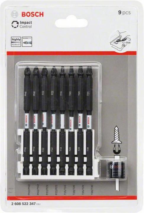 Actual product image Bosch Professional Zubehör Screwdriver bit set (Hexagonal)