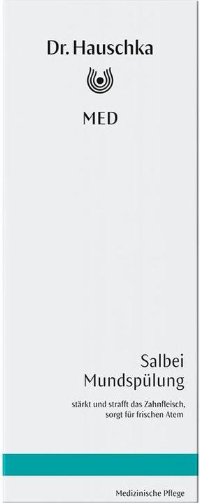 Nutritional values and ingredients Dr. Hauschka Med (300 ml, Mouthwash)