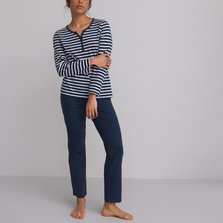 Image du produit La Redoute Collections Pyjama en jersey de coton (44, 46)