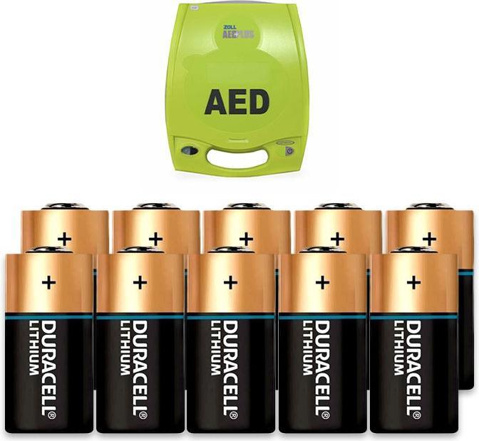 Actual product image Duracell Zoll AED Plus Lithium, Typ 123 - Ersatz-Batterien (10 pcs., Device specific, 1550 mAh)