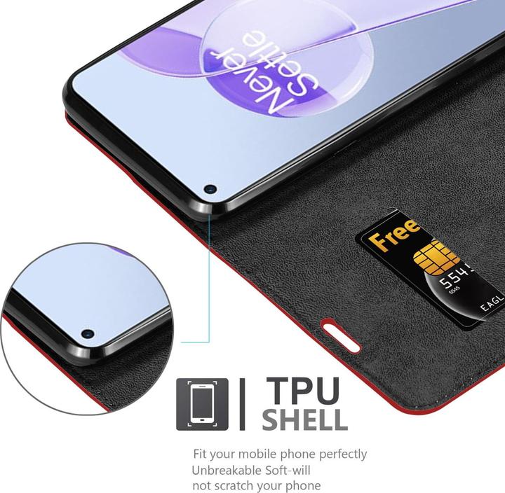 Productafbeelding Cadorabo Boek Invis. Magnetisch deksel (OnePlus 9RT 5G)