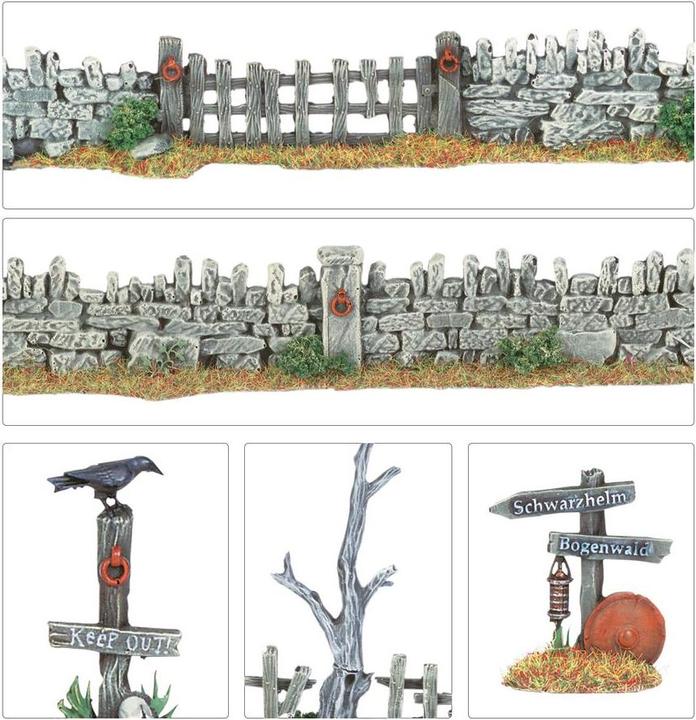 Actual product image Games Workshop Warhammer ToW - Murs et Clotures (Plastic)