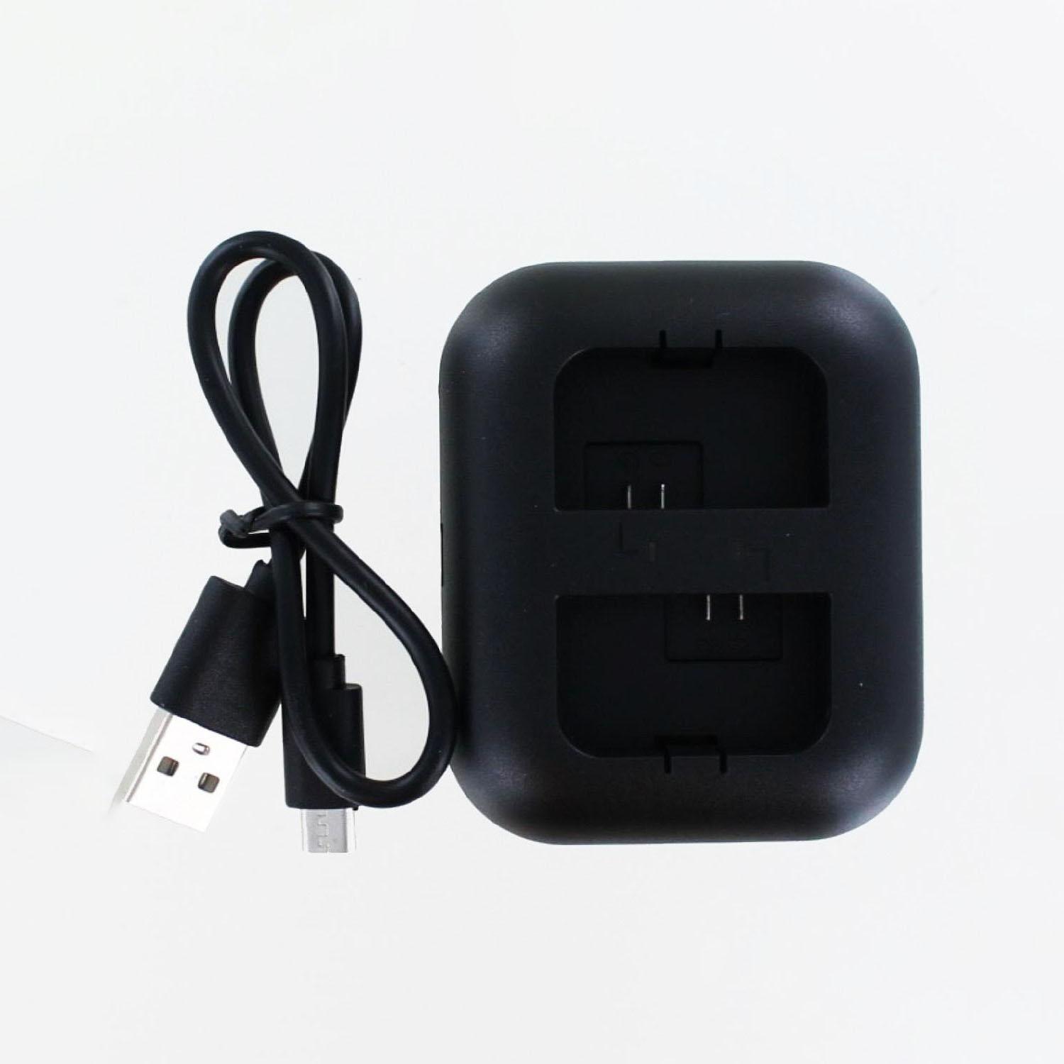 AGI Dual-USB-Ladegerät kompatibel mit Sony Alpha 6000 (Ladegerät), Kamera Stromversorgung