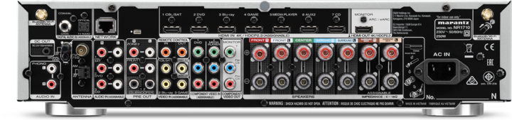 Produktbild Marantz NR1710 (7.2 Kanal, FM)