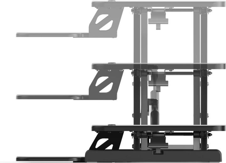 Produktbild Hama Höhenverstellbarer Schreibtischaufsatz
