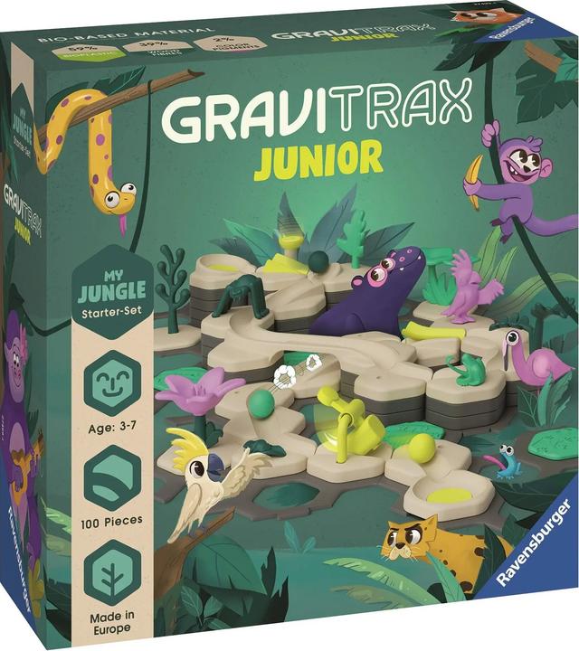 Image du produit Ravensburger GraviTrax RAV GraviTrax Junior Kit de démarrage L Jungle 27499