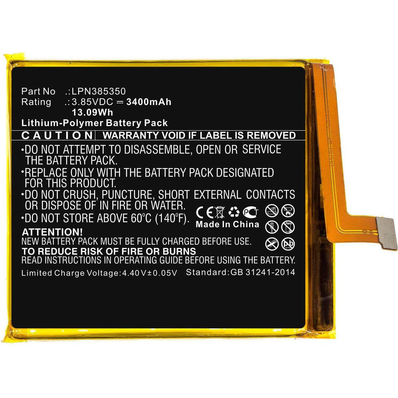 CoreParts Mobile Battery for Crosscall (Akku), Mobilgerät Ersatzteile