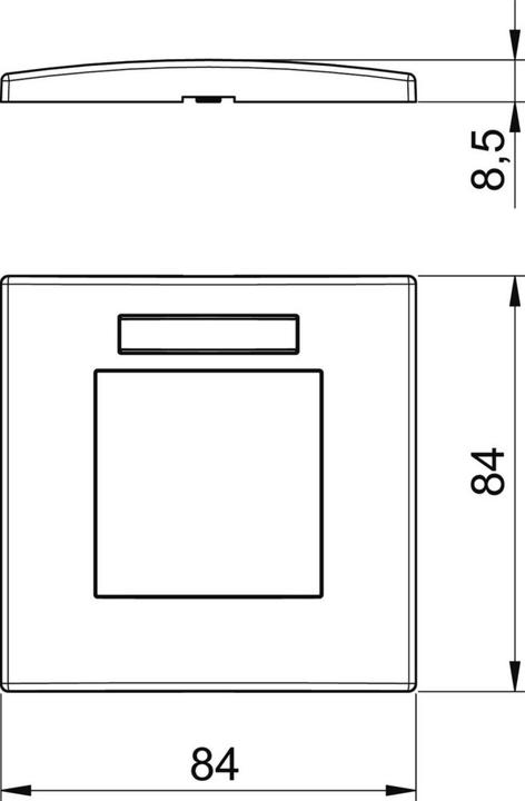 Produktbild OBO Bettermann Abdeckrahmen