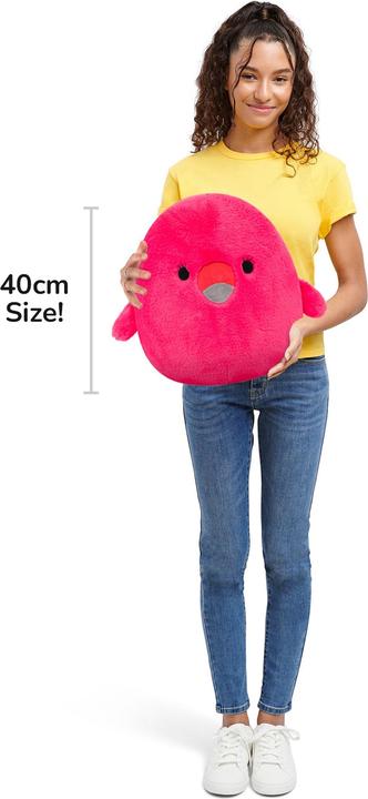 Produktbild Squishmallows Fuzz A Mallows Cookie Flamingo Plush Toy, 40cm (40 cm)