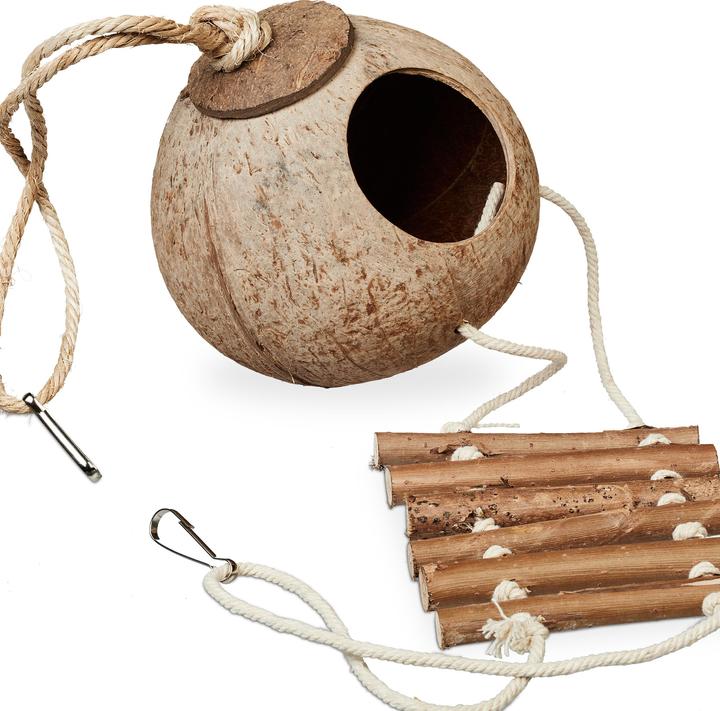 Immagine prodotto Relaxdays Set di 7 pezzi di giocattoli per uccelli