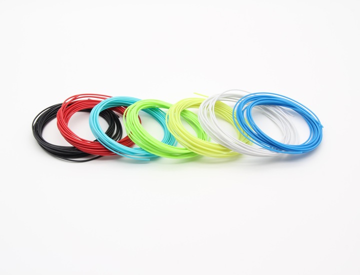 Produktbild Monox PLA Filamente für 3D Stift, 21 Stück x 5 m (105 m) - verschiedene Farben