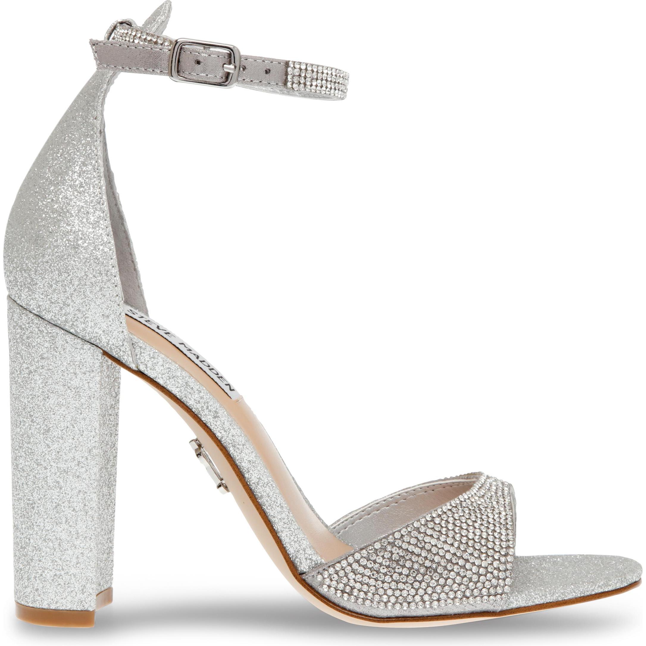 Steve Madden, Damen, Sandalen, damenpumps capsule-r, Transparent, (41)