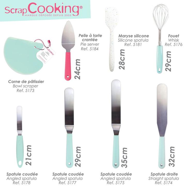 Actual product image ScrapCooking Flexible spatula