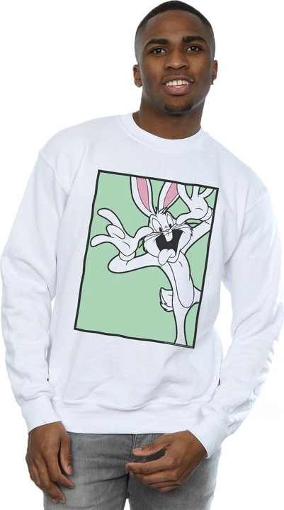 Immagine prodotto Looney Tunes Bugs Bunny Funny Face Felpa Uomo (S)