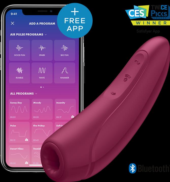 Actual product image Satisfyer Curvy 1+