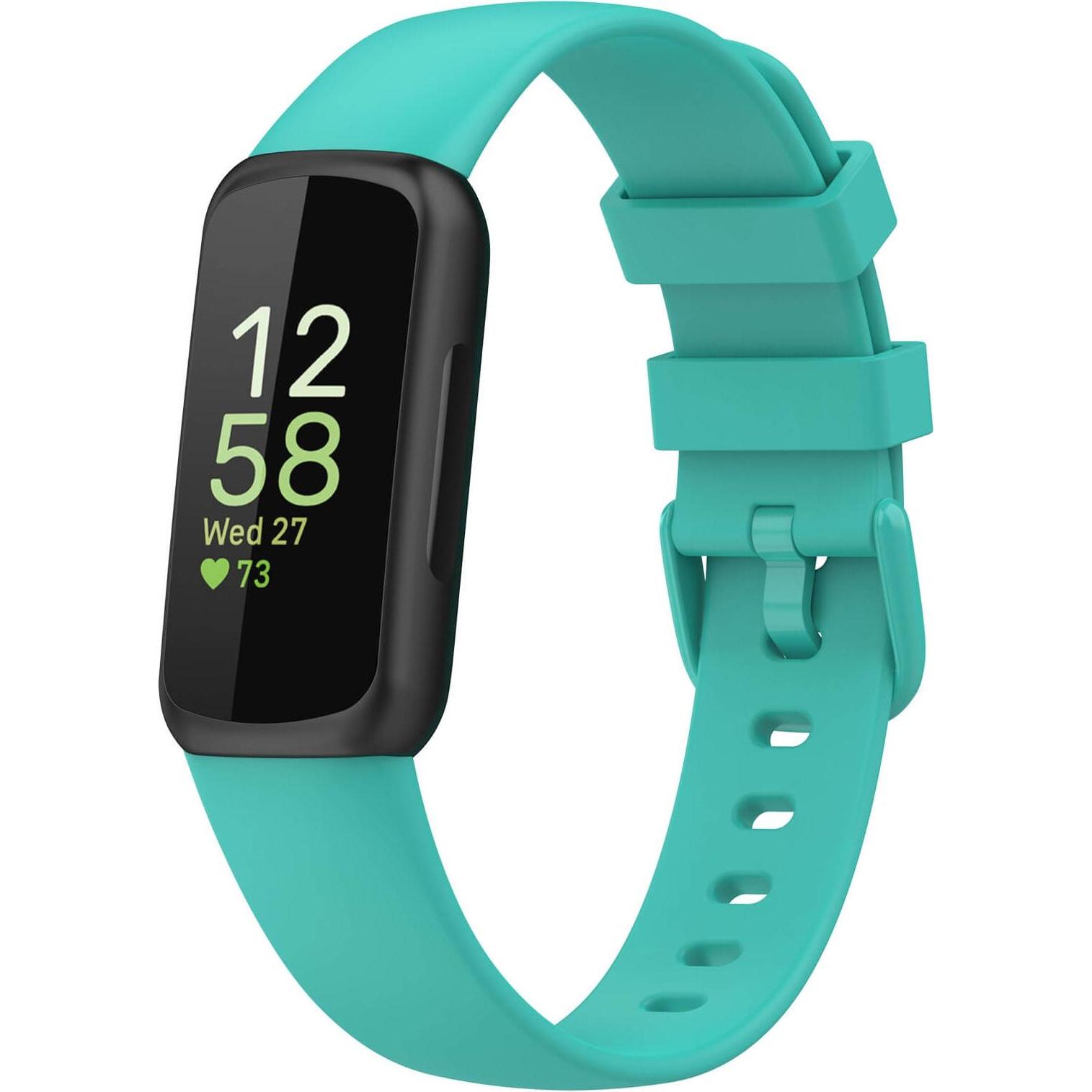 Thumbnail - Cover-Discount Fitbit Inspire 3 - Silikon Ersatzarmband türkis (Silikon, Inspire 3), Uhrenarmband, Türkis
