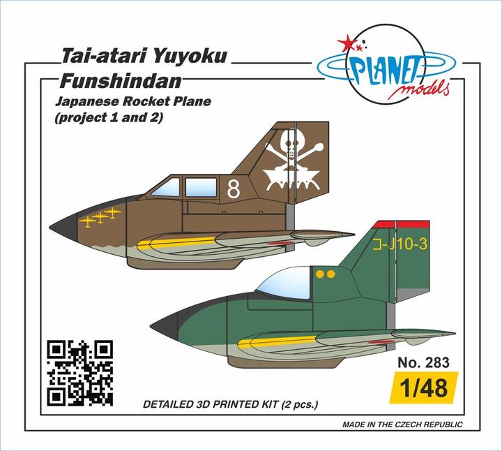 Produktbild Planet Models Tai-atari Y??yoku Funshindan Japanese Rocket Plane (project 1 and 2)