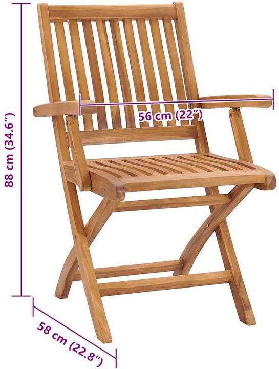 Produktbild vidaXL Gartenstuhl