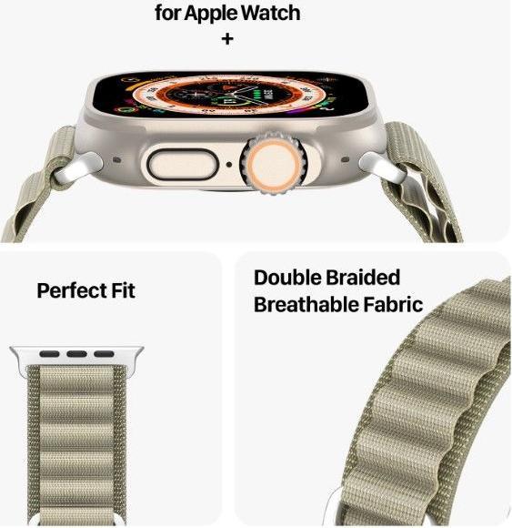 Immagine prodotto Dux Ducis Cinghia in nylon della serie GS (42 mm, 44 mm, 45 mm, Nylon)