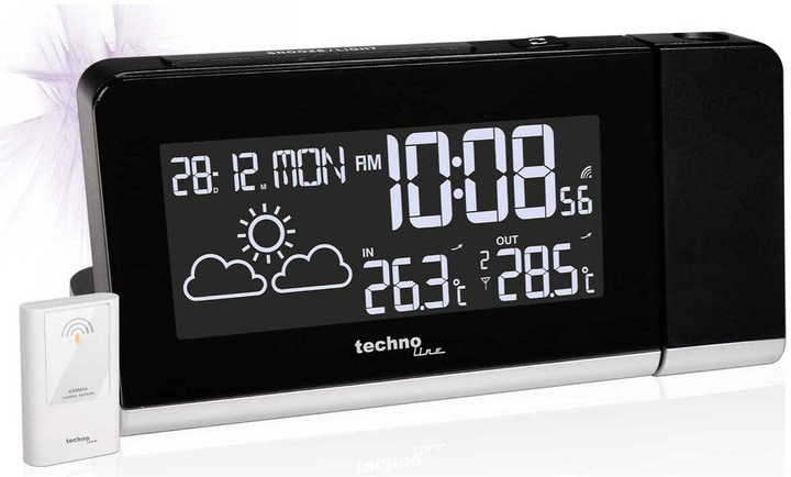 Actual product image Technoline Projection alarm clock