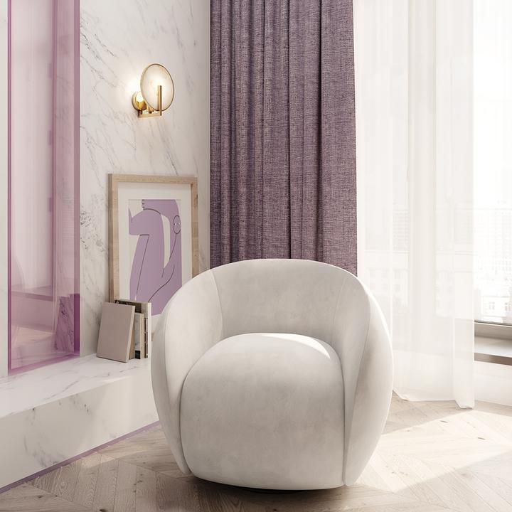 Actual product image Maytoni Marmo Wall Lamp, Wall Lamp E14 Gold Colour (E14)