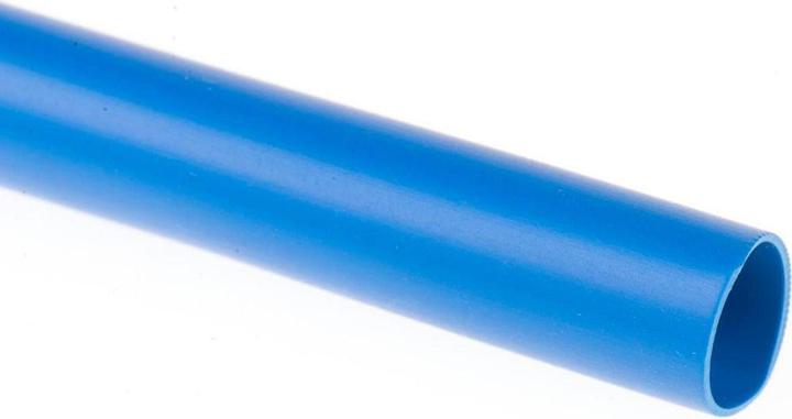 Produktbild RS PRO Kabelschlauch Blau PVC für Kabel-Ø 10mm, Länge 10m (Kabeldurchlass, 29 cm)