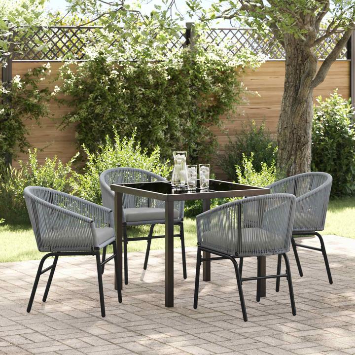 Produktbild vidaXL Garten Essgruppe (80 x 80 x 73 cm)