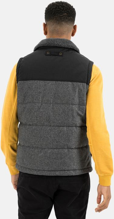 Productafbeelding Camel Active Waistcoat met opstaande kraag van teddybont (58)